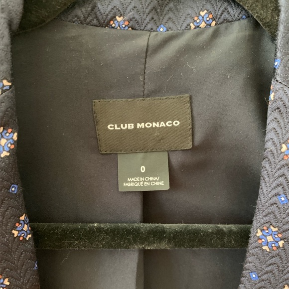 Club Monaco silk blazer - Picture 3 of 3